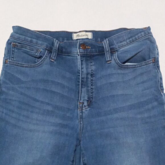 Madewell Roadtripper Skinny Jeans-Size 30 Tall-Enfield Wash-Magic Pocket-Stretch - Picture 3 of 11